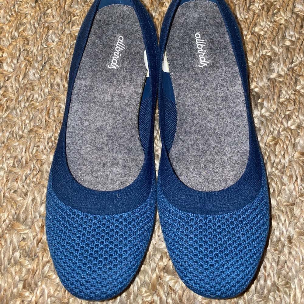 Allbirds blue tree breezers flats Sz 8